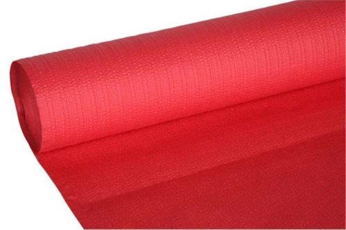 Cosy & Trendy, Cosy & Trendy Tischdecke Waffle Rot Papier 118 x 18 cm 20 cm - Tischdecke