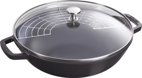 staub, staub - Wok, One Size, Schwarz