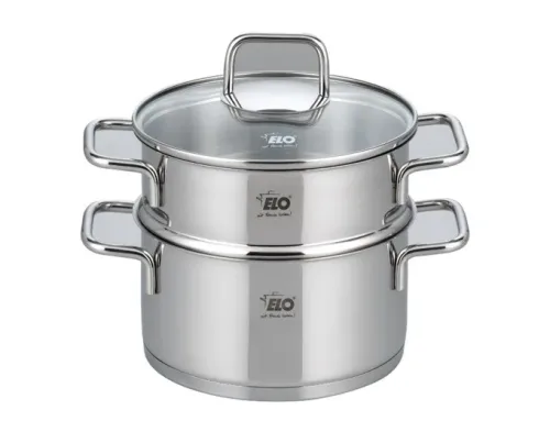 Elo, Elo Citrin Bio Dampfgarer 18cm – silber