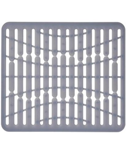 OXO, OXO Abtropfmatte Bare Grau Silikon 32.4 cm 28.6 cm - Abtropfmatte