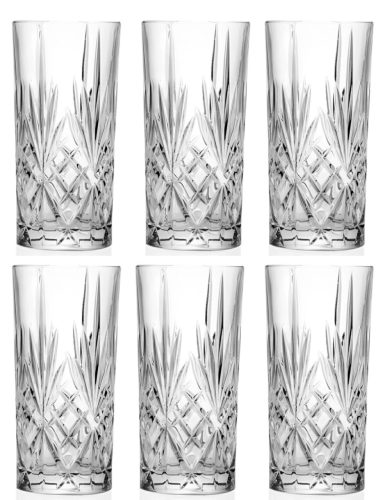 RCR, RCR - Longdrinkglas, 6 Stück, 360 ml, Transparent