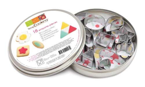 Scrap Cooking, Scrap Cooking Ausstechformen-Set ScrapCooking Edelstahl Edelstahl 2.5 cm - Ausstechformen-Set