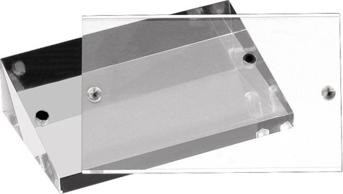 Aps, APS Kartenhalter; 9x3x5.5 cm (LxBxH); weiss; 2 Stück / Pack