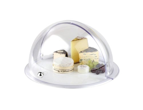 Aps, APS Rolltop-Haube Marcia rund; 38x40.5 cm (ØxH); transparent; rund