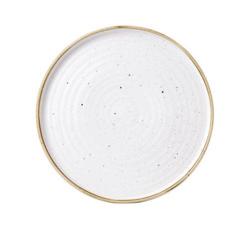 Churchill, Churchill Teller rund Stonecast Barley White mit erhöhtem Rand; 27.5x2 cm (ØxH); weiss/braun; rund; 6 Stück / Pack