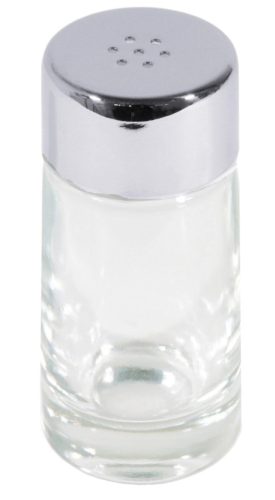 Contacto, Pfefferstreuer Contacto Bander Silber Glas/Metall 0 cm 0 cm - Pfefferstreuer