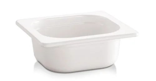 Aps, APS GN 1/6 Behälter ECO LINE, Melamin; GN 1/6, 800 ml, 17.6x16.2x6.5 cm (LxBxT); weiss