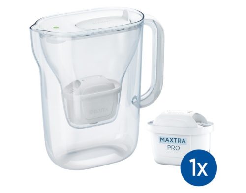 BRITA, BRITA - Wasserfilter-Karaffe, 2.4L, Weiss