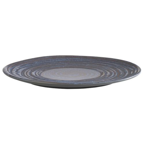 Aps, APS Teller Loops Grau Kunststoff 27 cm - Material: Melamin - Teller