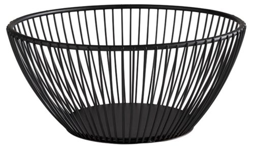 Aps, APS Korb Svart rund; 17.5x8 cm (ØxH); schwarz; rund
