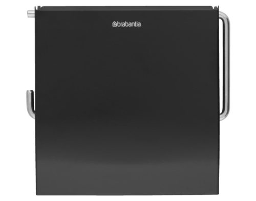 Brabantia, Brabantia - WC-Papierrollenhalter, Black