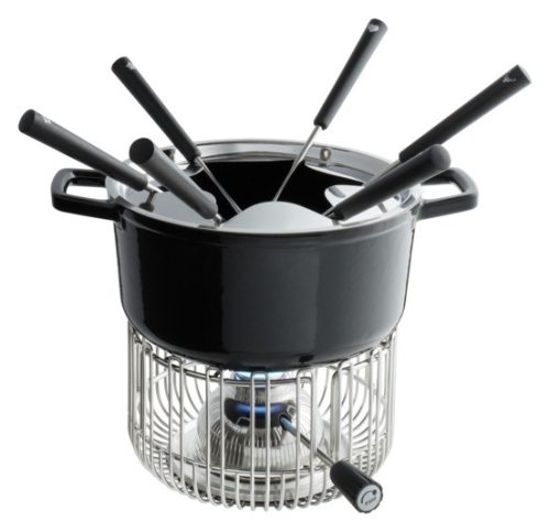 Kisag, Kisag - Fleischfondue-Set, 20CM/2.3L, Black