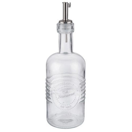 Aps, APS Essig- & Ölflasche, 350 ml; 350 ml, 7x22 cm (ØxH); edelstahl/transparent
