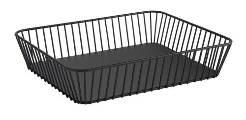 Aps, APS GN 1/2 Korb URBAN; GN 1/2, 32.5x26.5x7.5 cm (LxBxH); schwarz; rechteckig