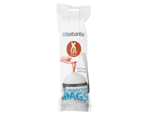 Brabantia, Brabantia - Müllbeutel, 12 L, Weiss