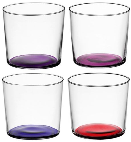 LSA International, LSA International Becher-Set Coro Lila Glas 0.31 l - Farbe: Berry - Becher-Set