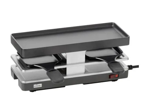 Stöckli, Stöckli Twinboard Anthrazit Raclettegrill – Raclette Ofen/Raclette Grill