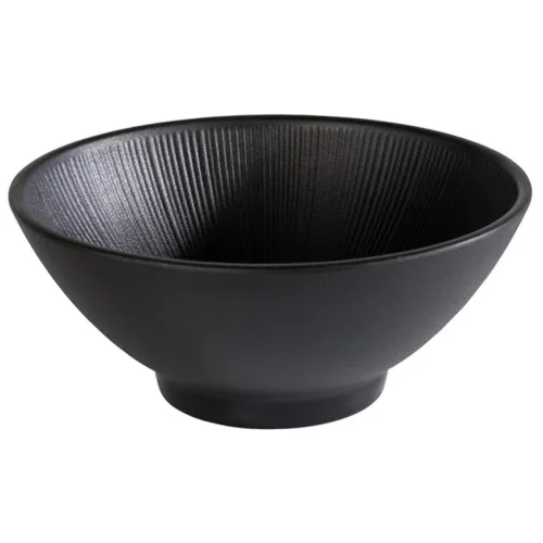 Aps, APS Schale Nero Schwarz Kunststoff 19 cm 8 cm - Material: Melamin - Schale