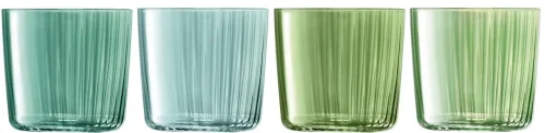 LSA, LSA Gems Tumbler 310ml Glas 4-tlg. Jadegrün