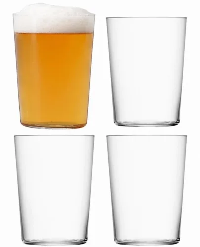 LSA International, LSA International Becher-Set GIO Transparent Glas 0.56 l - Farbe: glasklar - Becher-Set