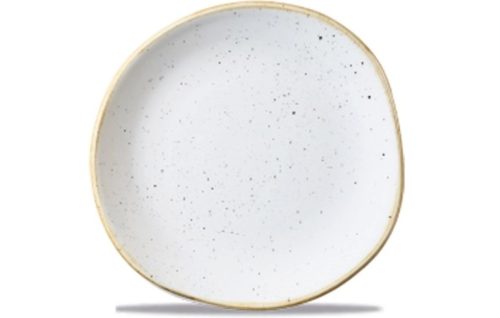 Churchill, Churchill Teller flach Stonecast Barley White organisch; 18.6 cm (B); weiss/braun; organisch; 12 Stück / Pack