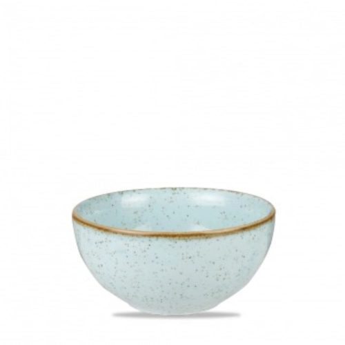 Churchill, Churchill Bowl Stonecast Duck Egg Suppe; 470 ml, 13.2x6.3 cm (ØxH); hellblau/braun; rund; 12 Stück / Pack