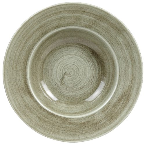 Churchill, Churchill Teller tief Stonecast Grau/Grün Porzellan 28 cm - Teller tief