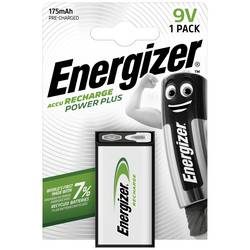Energizer, Energizer 9 V Wiederaufladbare Batterien Power Plus 6HR61 175 mAh NiMH