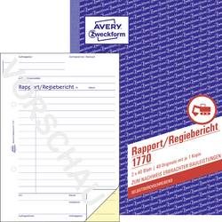 AVERY Zweckform, AVERY Zweckform Rapport 1770 DIN A5 Perforiert N/A 40 Blatt