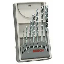 Bosch Accessories CYL-1 2607017079 Hartmetall Stein-Spiralbohrer-Set 7teilig 3 mm, 4 mm, 5 mm, 6 mm, 6 mm, 7 mm, 8 mm