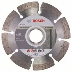 Bosch Accessories 2608602196 Bosch Power Tools Diamanttrennscheibe Durchmesser 115 mm Bohrungs-Ø 22.23 mm Beton 1 St.