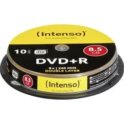 Intenso, INTENSO DVD+R Cake Box 8.5GB 4311142 8X DL 10 PCS