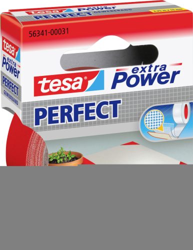 tesa, TESA Extra Power Perfect 2.75mx19mm 563410003 Gewebeband. rot