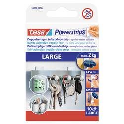 tesa, TESA Powerstrips Large 10 St&uuml;ck 580000010 abl&ouml;sbar, Belastbarkeit 2kg