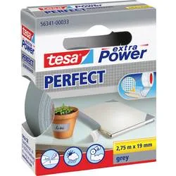 tesa, TESA Extra Power Perfect 2.75mx19mm 563410003 Gewebeband. grau
