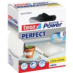 tesa, TESA Extra Power Perfect 2.75mx38mm 563430003 Gewebeband. weiss
