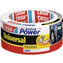 tesa, tesa Kraftklebeband extra Power Universal Weiss 50 mm (B) x 25 m (L) Kraftklebeband