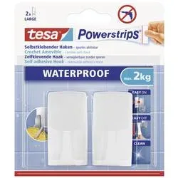 tesa, TESA Powerstrips Haken Wave 597010000 weiss