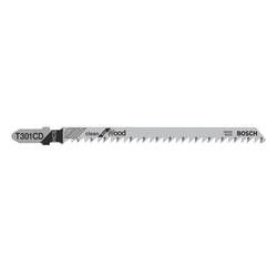 Bosch Accessories 2608637590 Stichsägeblatt T 301 CD Clean for Wood, 5er-Pack 5 St.