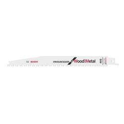 Bosch Accessories 2608654418 Säbelsägeblatt S 3456 XF, Progressor for Wood and Metal, 100er-Pack Sägeblatt-Länge 200 mm