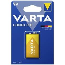 VARTA, VARTA Batterie 4122101411 Longlife, 9V/LR61, 1 St&uuml;ck