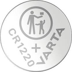 Varta Knopfzelle CR1220 3 V 1 St. 35 mAh Lithium LITHIUM Coin CR1220 Bli 1