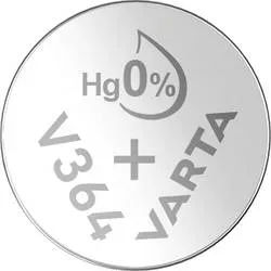 Varta Knopfzelle 364 1.55 V 1 St. 17 mAh Silberoxid SILVER Coin V364/SR60 Bli 1
