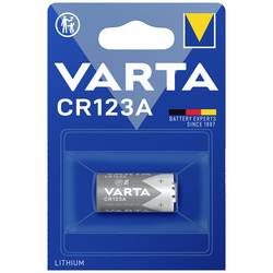 VARTA, VARTA Batterie Lithium CR123A,3V 6205301401 1600 mAh 1 St&uuml;ck