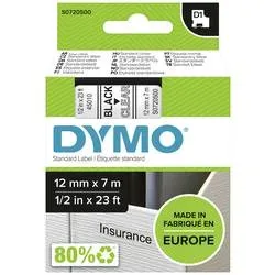 DYMO, DYMO Schriftband D1 schwarz/transp. S0720500 12mm/7m