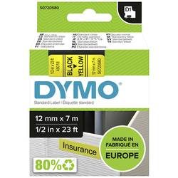 DYMO, DYMO Schriftband D1 schwarz/gelb S0720580 12mm/7m