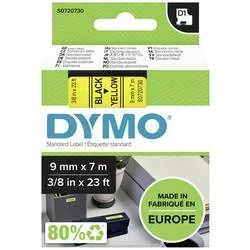 DYMO, DYMO Schriftband D1 schwarz/gelb S0720730 9mm/7m