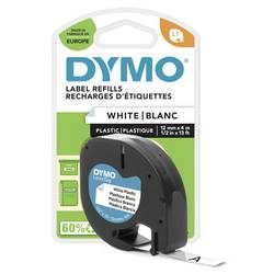 DYMO, DYMO Schriftband LetraTag weiss S0721660 Plastik 12mmx4m