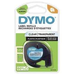 DYMO, DYMO Schriftband LetraTag 12mmx4m S0721530 schwarz/transparent