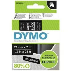 DYMO, DYMO Schriftband D1 weiss/schwarz S0720610 12mm/7m